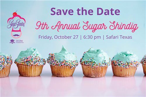 Sugar Shindig Save the Date - October 27, 2023